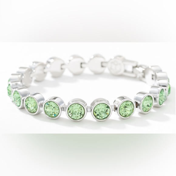 Swarovski Jewelry Touchstone Crystal By Swarovski Peridot Ice